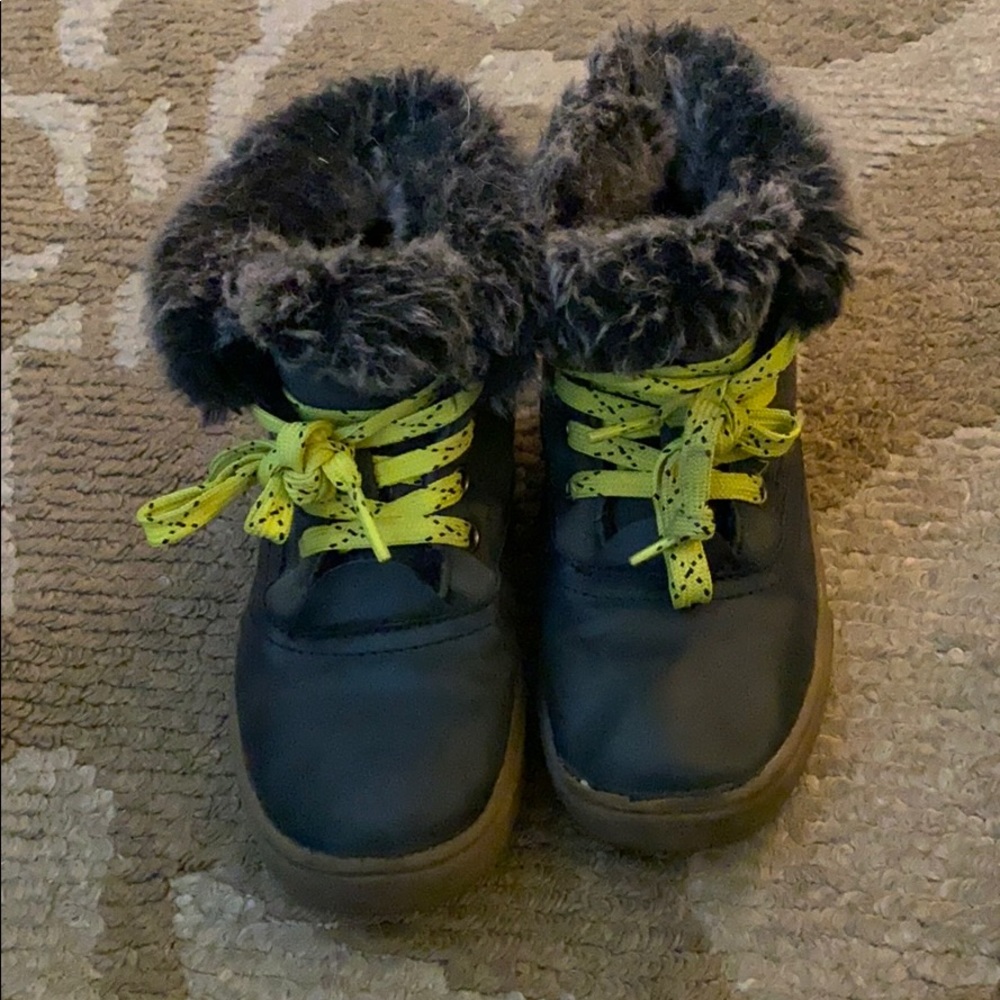Cat and jack boys furry boots